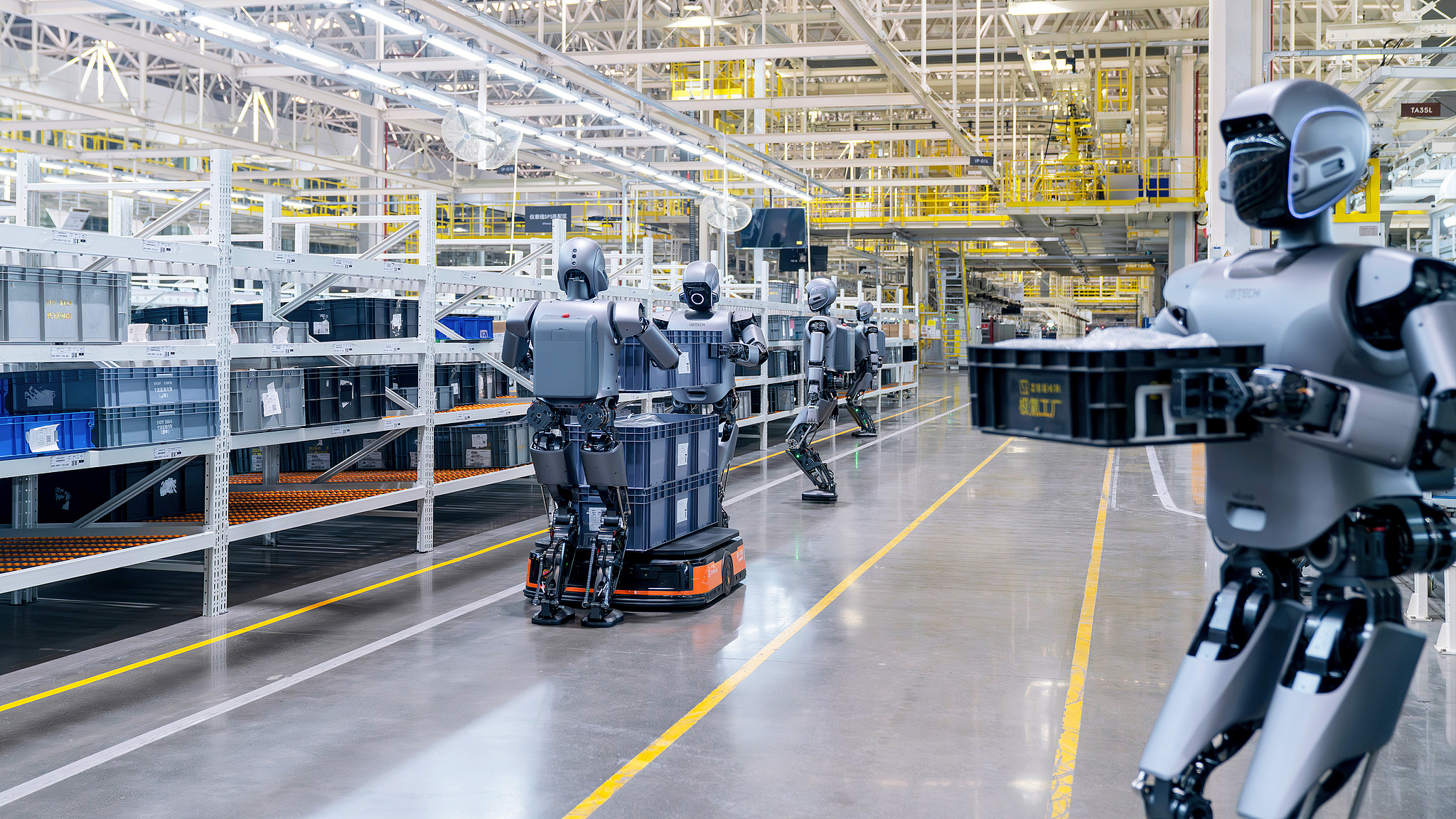 Advanced robotics within a Chinese manufacturing environment